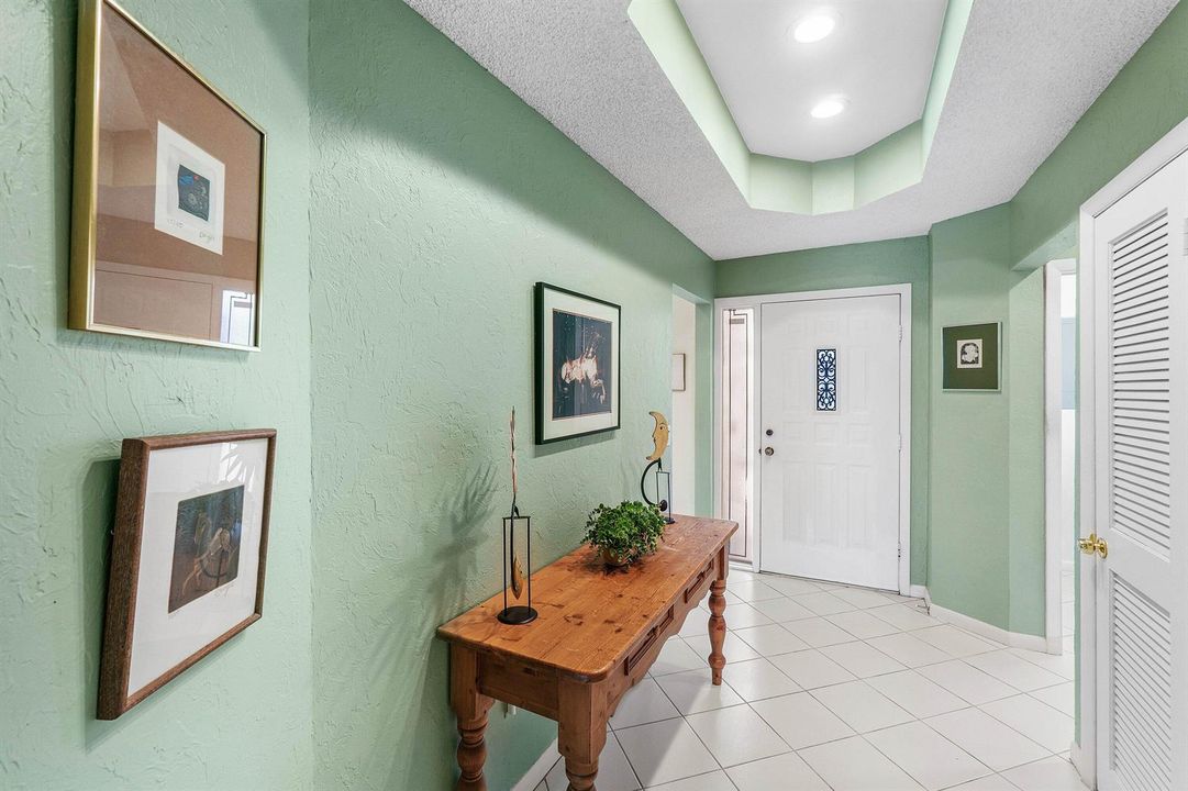 Lovely Foyer off Courtyard