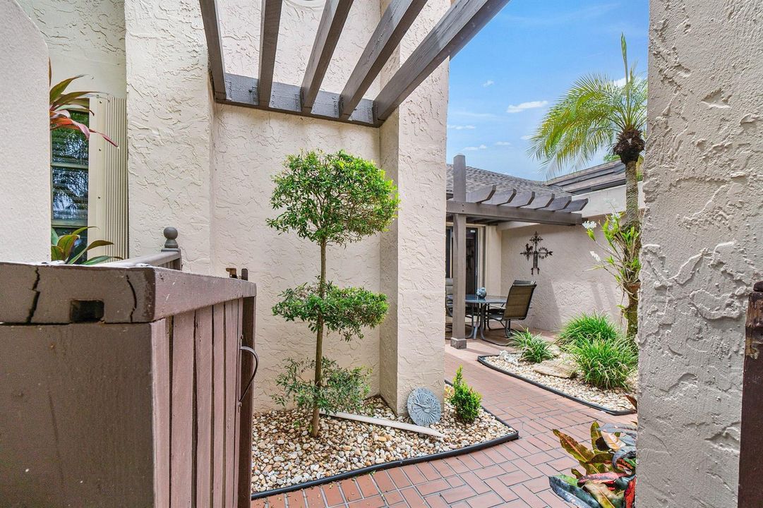 Private Courtyard Gate
