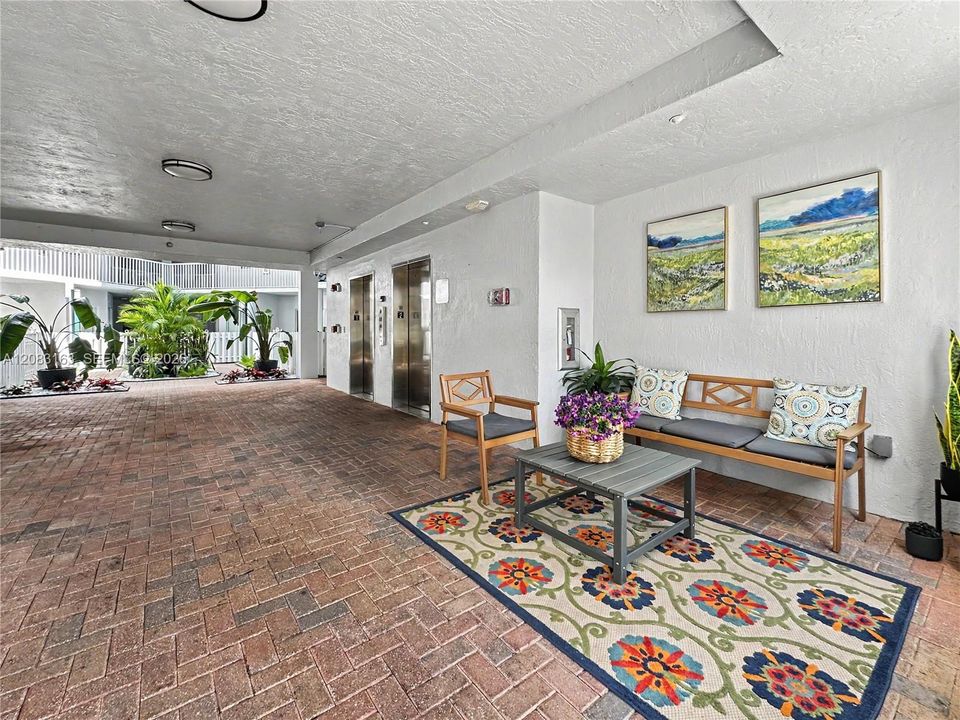 Outside living area