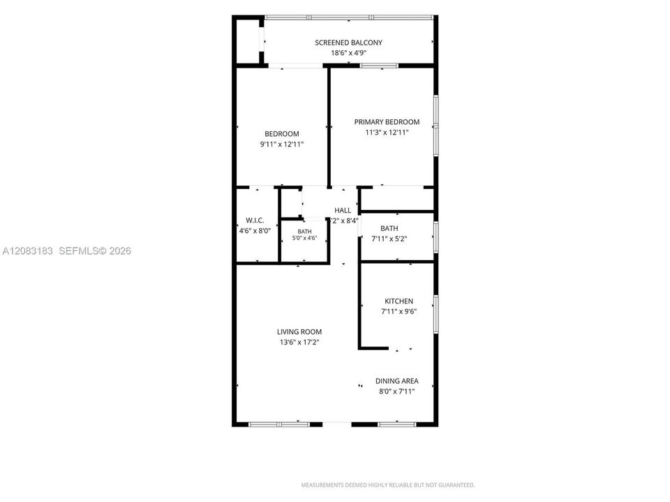 На продажу: $175,000 (2 спален, 1 ванн, 954 Квадратных фут)
