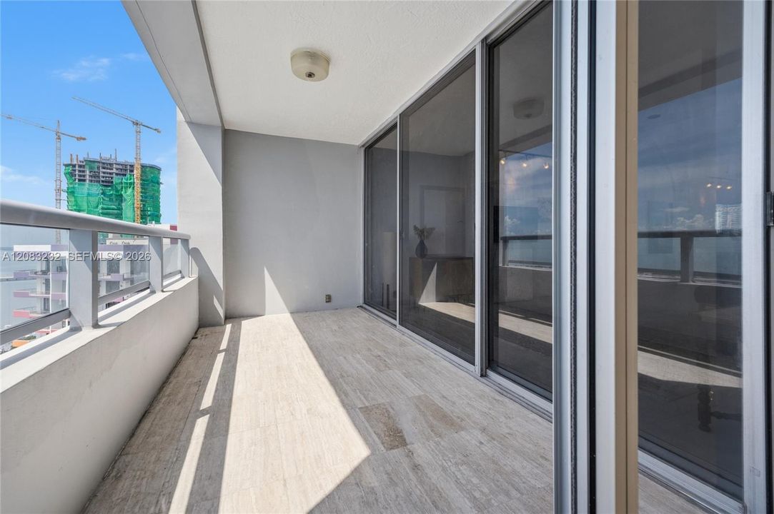 West Balcony out of Kitchen