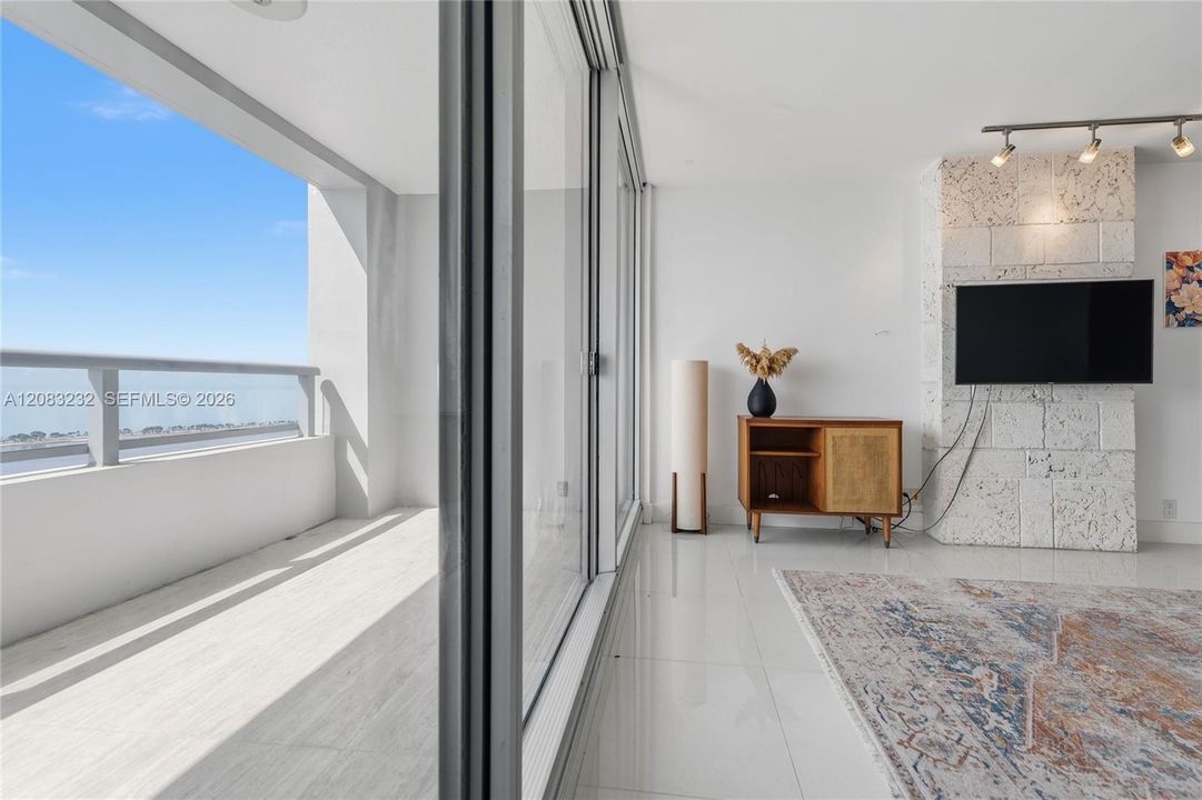 Living & East Balcony