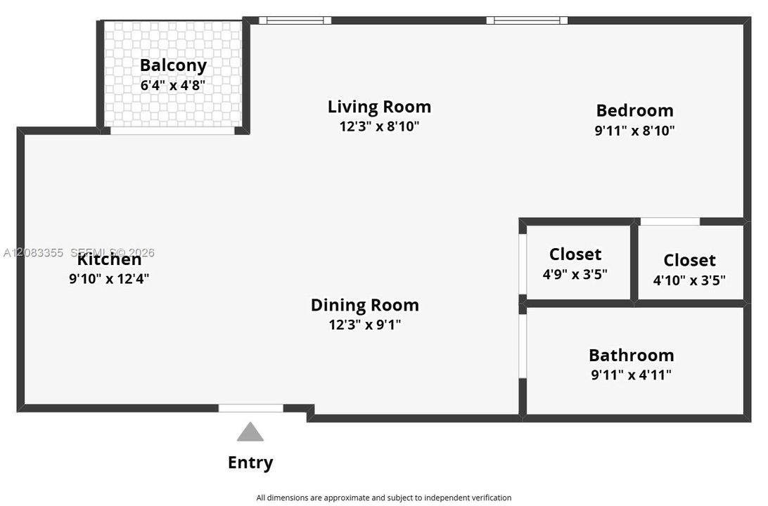 For Rent: $2,700 (1 beds, 1 baths, 564 Square Feet)