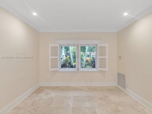 Guest/4th Bedroom  with Lush Garden Views