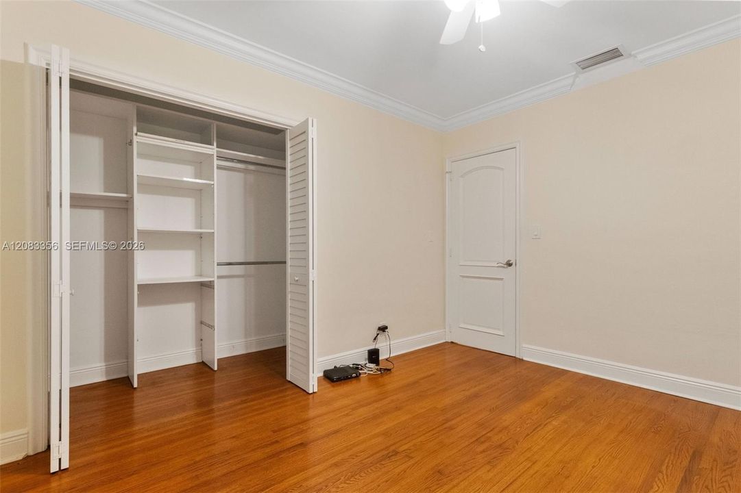 3rd Bedroom with Walk-In Closet