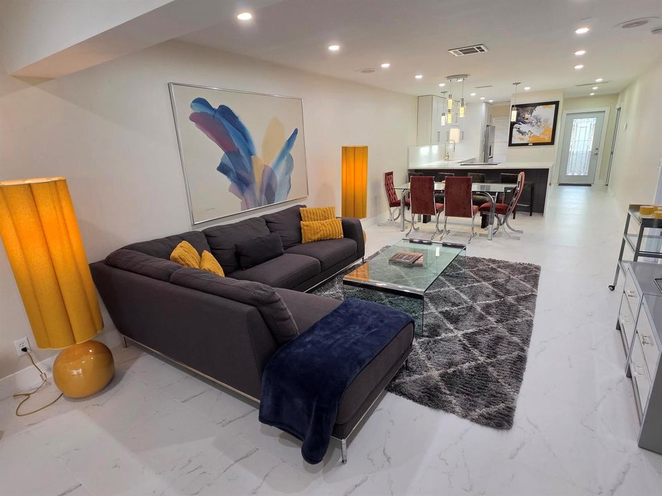 Designer living room