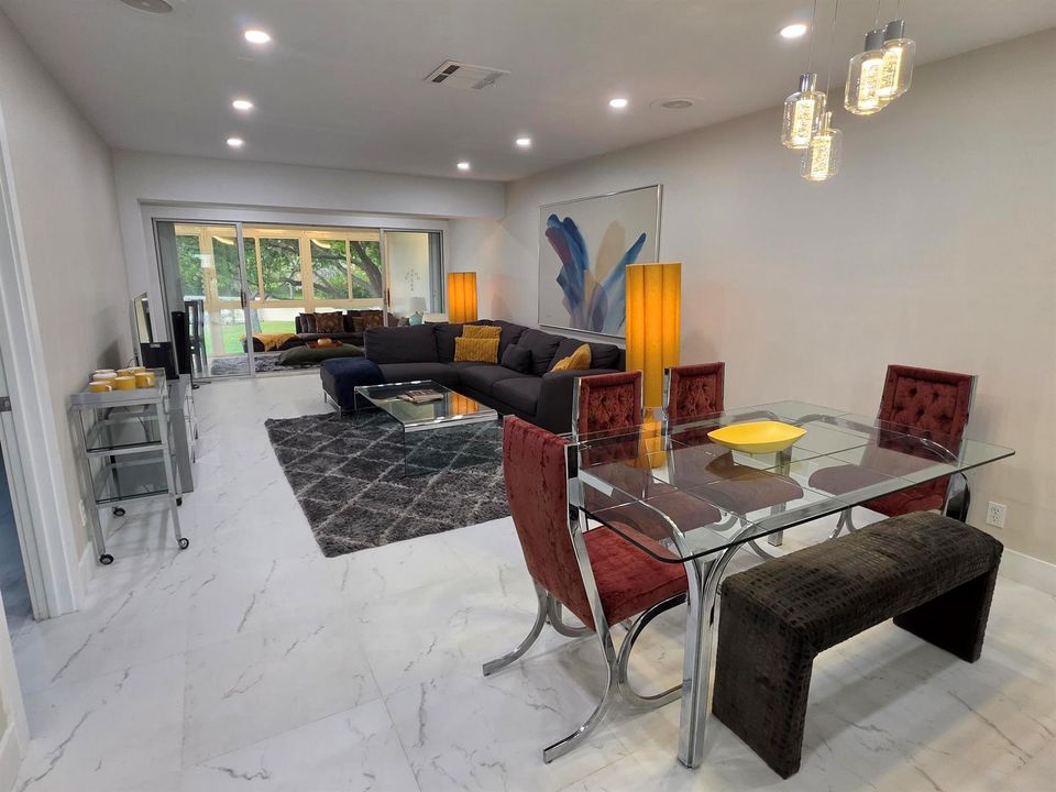 Dining Room and Living Room