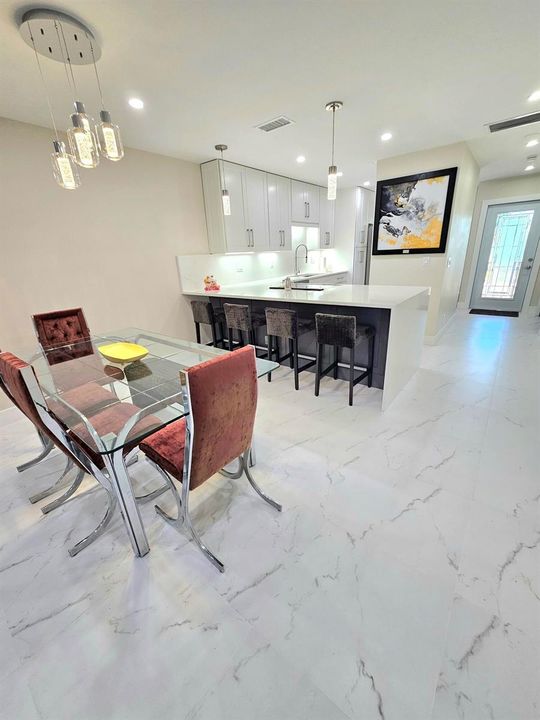 24 by 24 Porcelain Tile Flooring