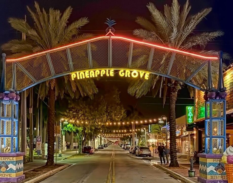 Delray Pineapple Grove
