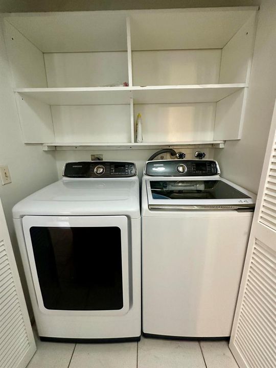 Waher and dryer