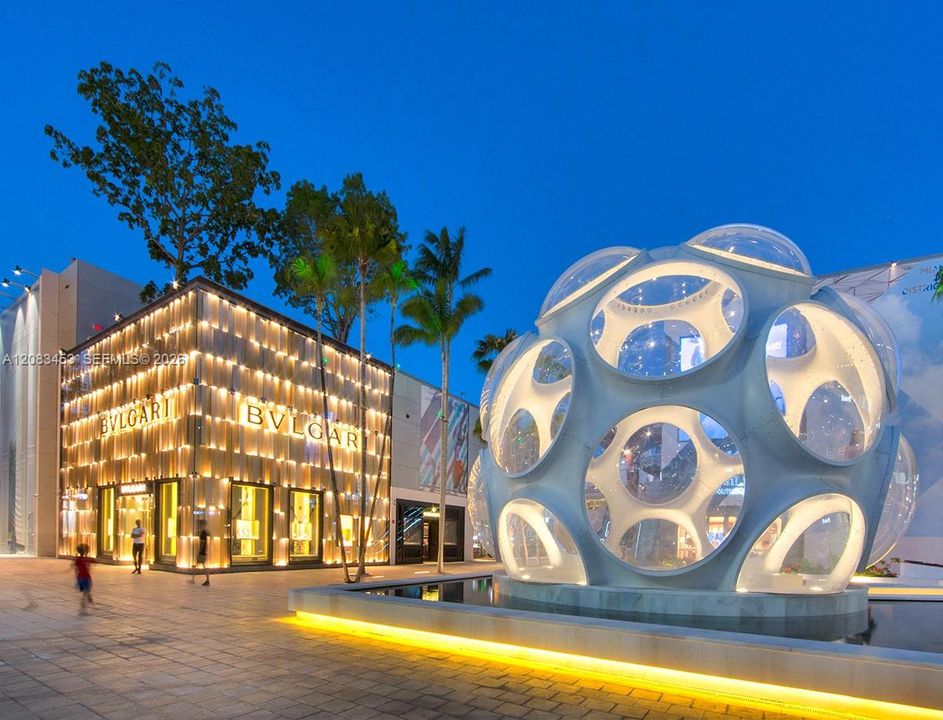 Just minutes from the famous Miami Design District!