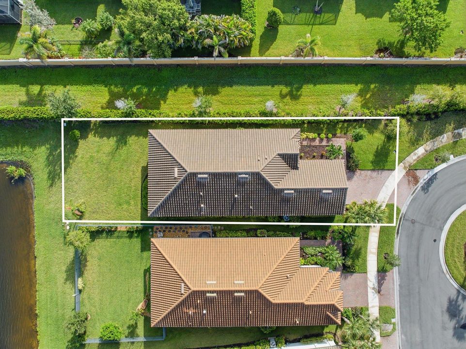 Drone boundary line