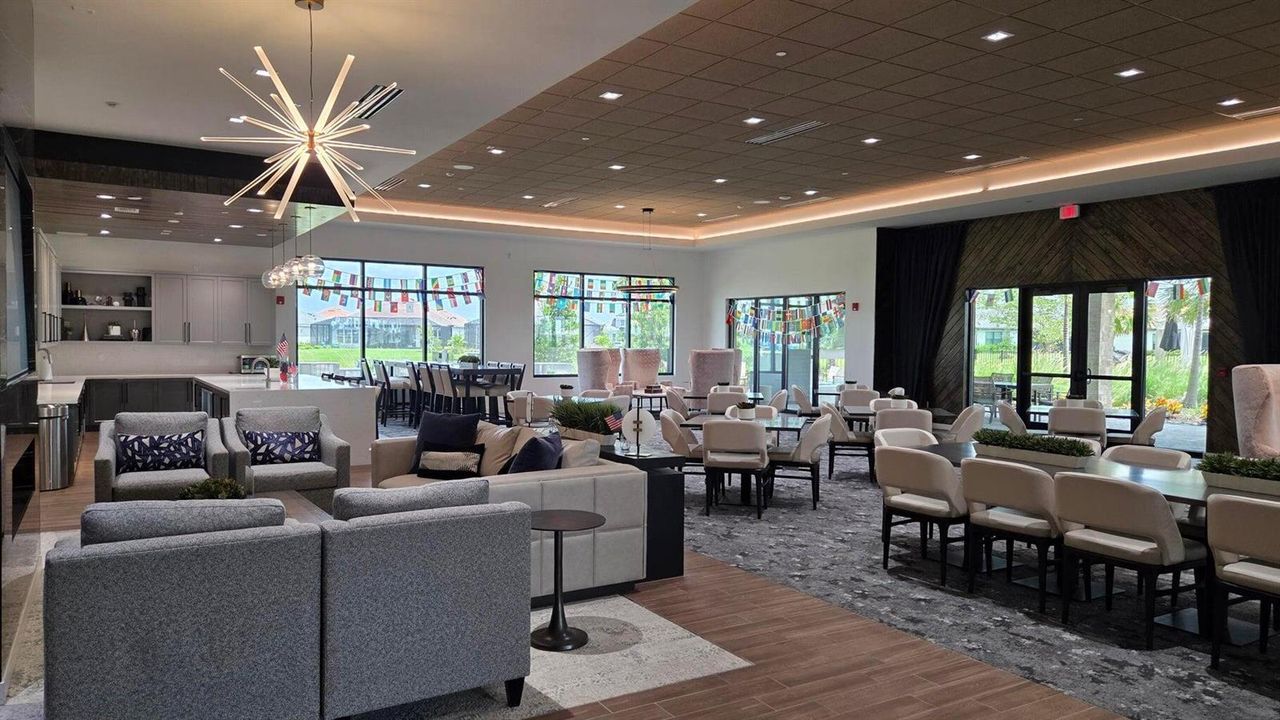 Esplande clubhouse interior
