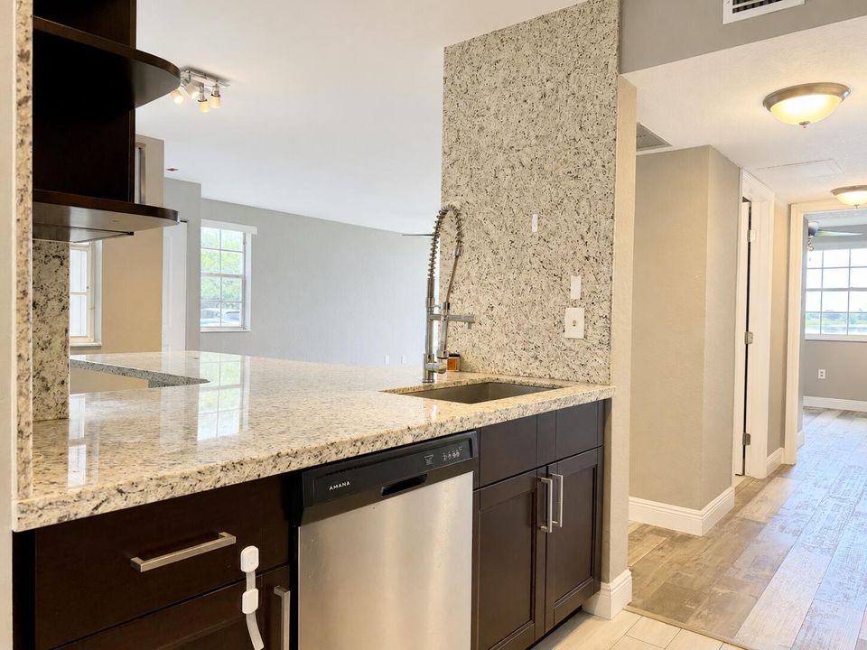 Kitchen - Sink - Hallway