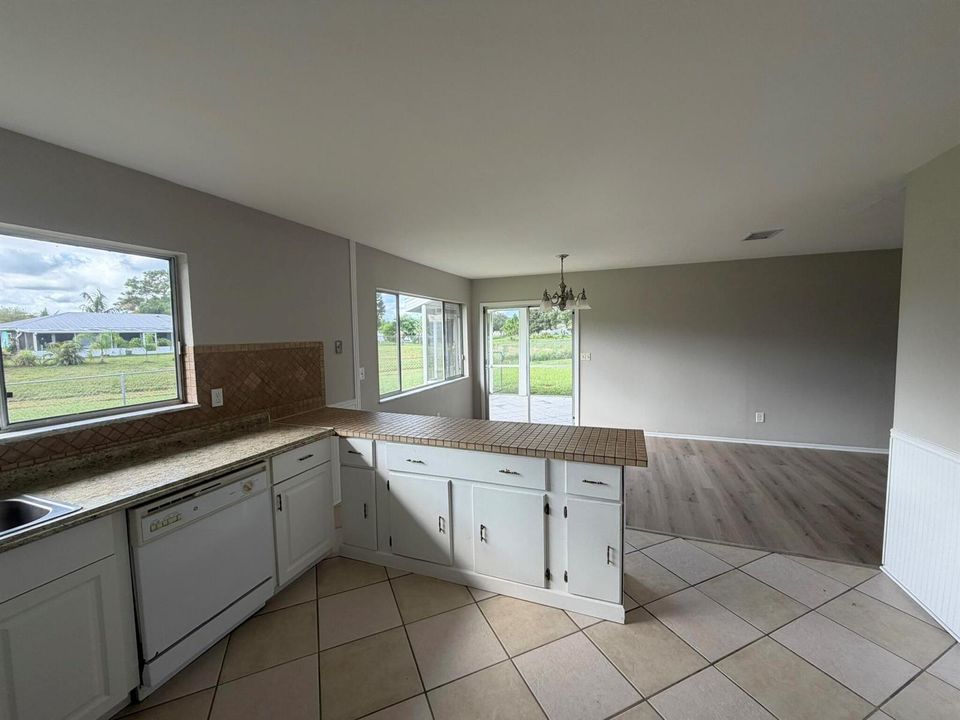 Kitchen to Dining