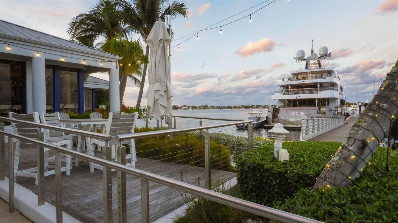 On-site Waterfront Restaurant