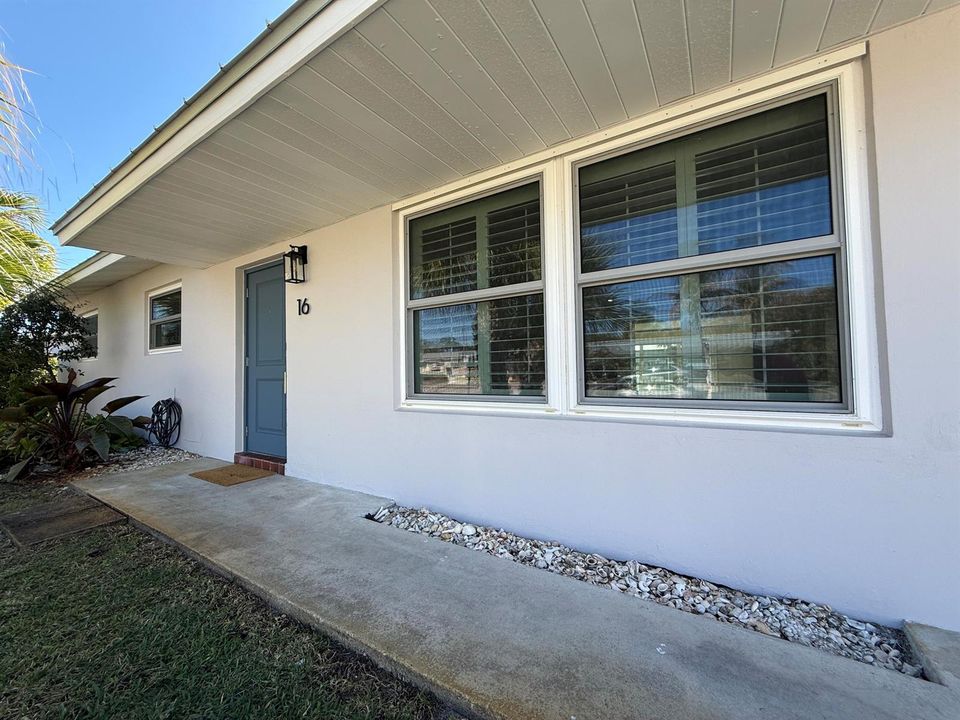 Front walkway