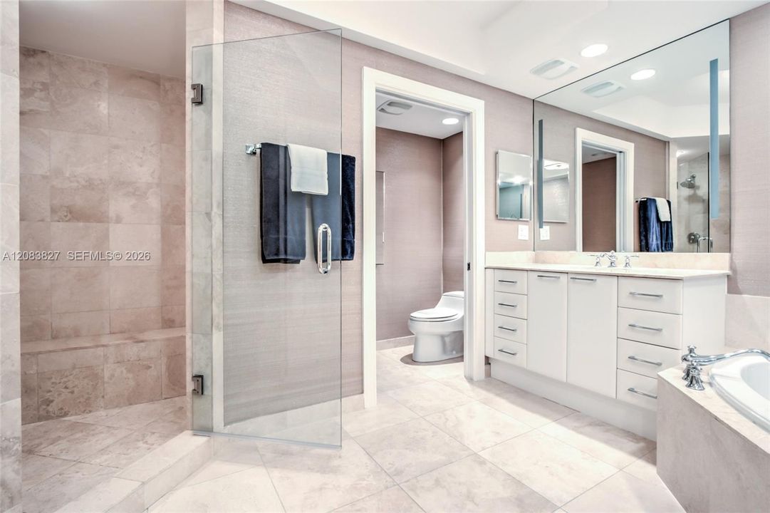 Master bathroom