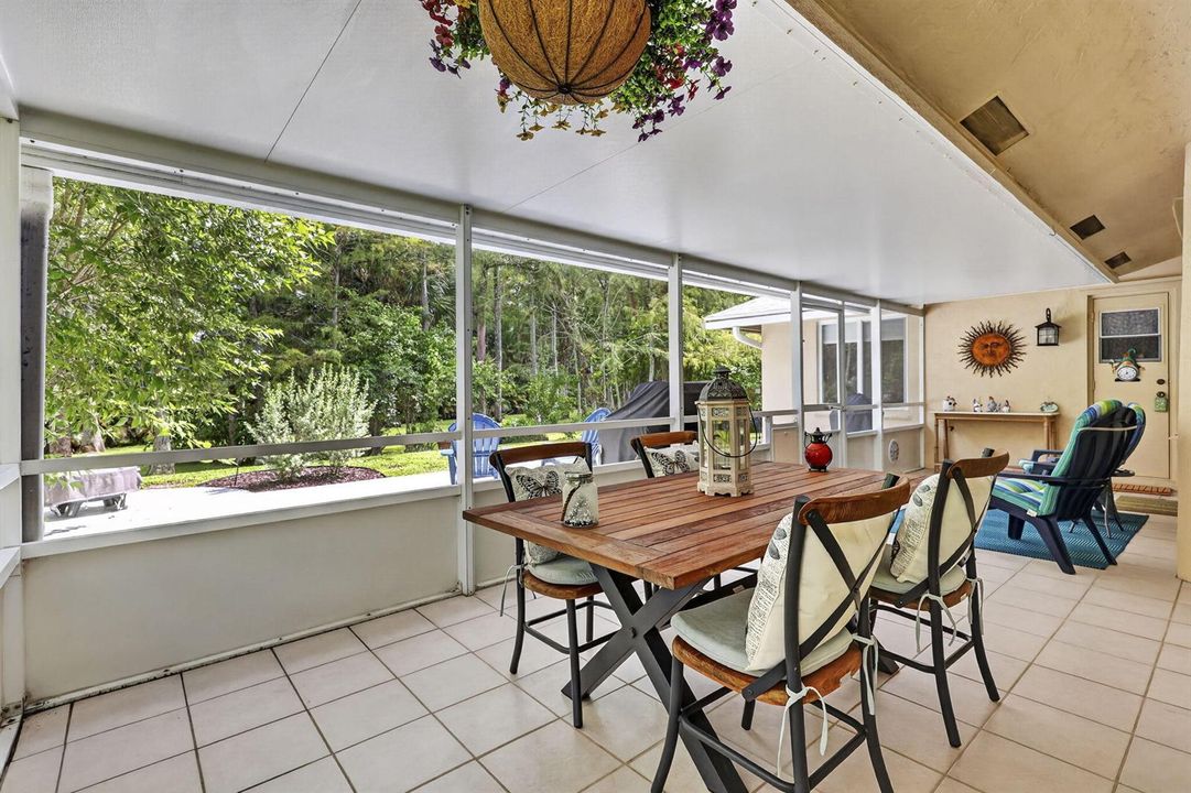Covered Screened Porch