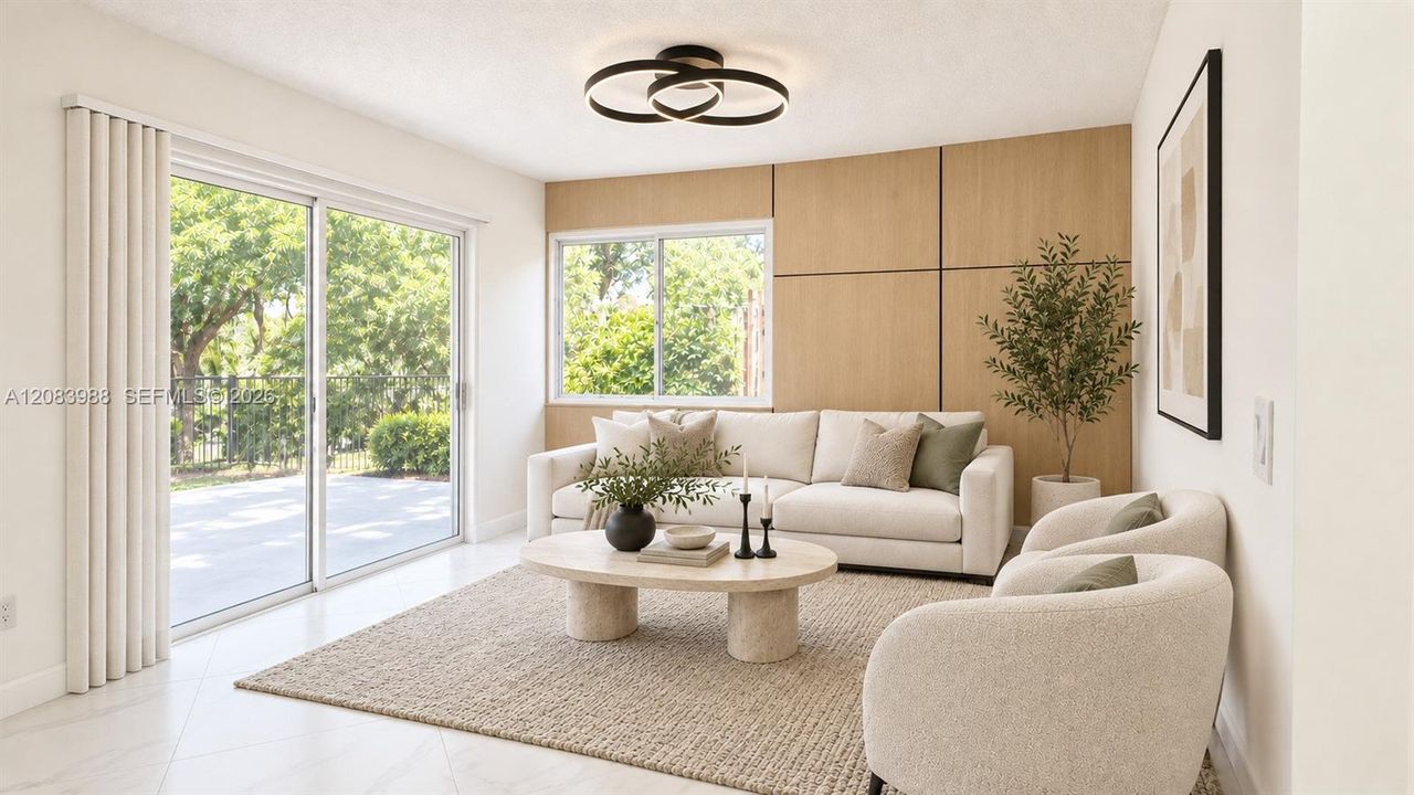 Virtually renovated. Conceptual