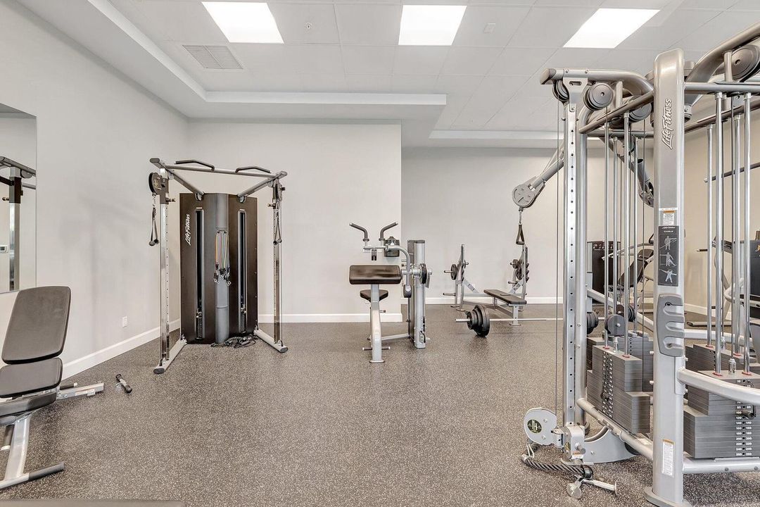 FITNESS CENTER...............