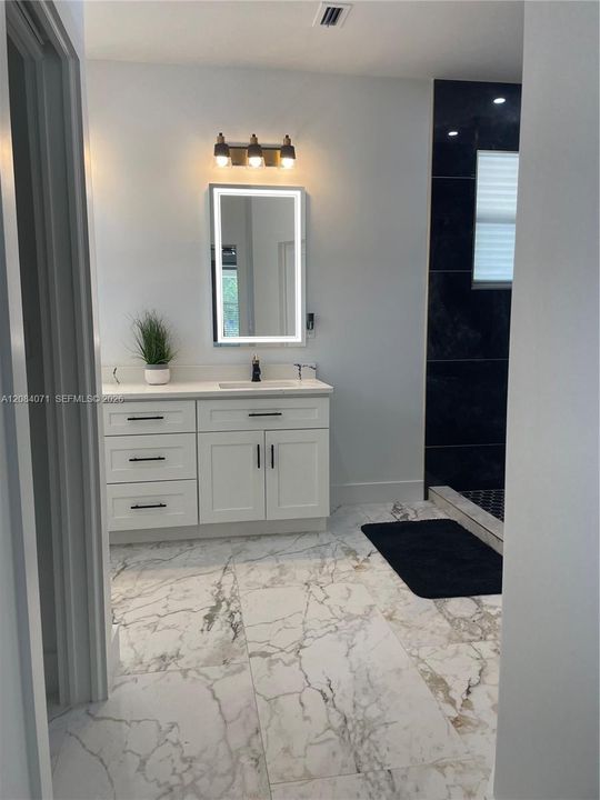 Master bath entrance