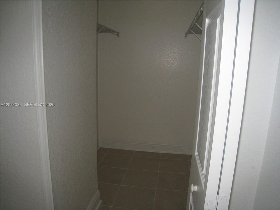 Nice sized walk-in closet