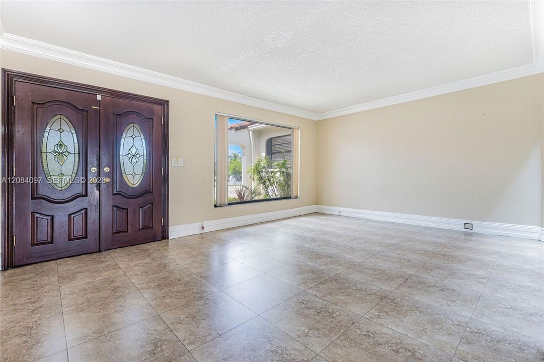 Foyer and Living Area