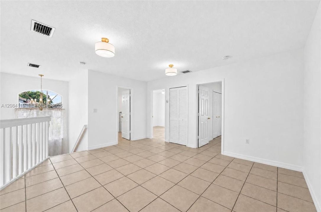 Upstairs area