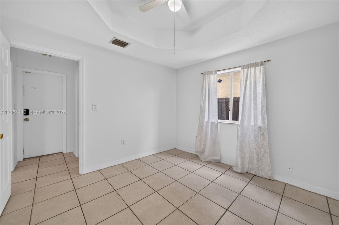 Downstairs bedroom