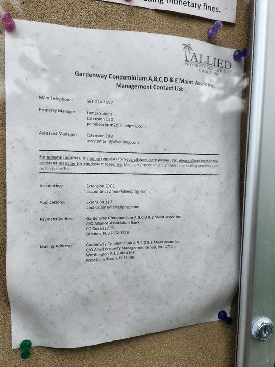 Management info