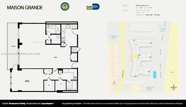 На продажу: $549,000 (1 спален, 2 ванн, 1290 Квадратных фут)