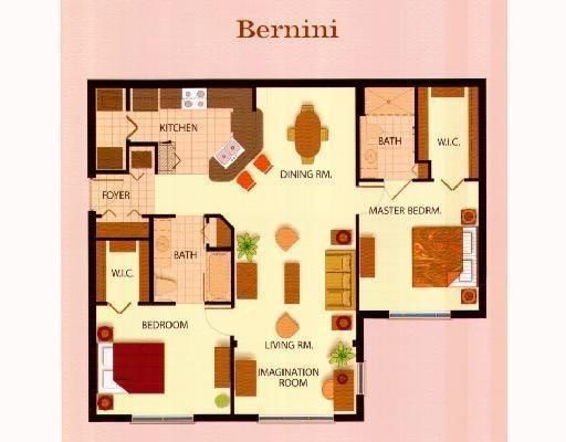 Floor plan Bernini model