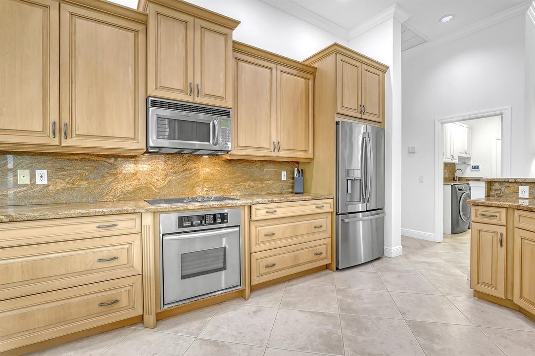 Kitchen has newer Refrigerator