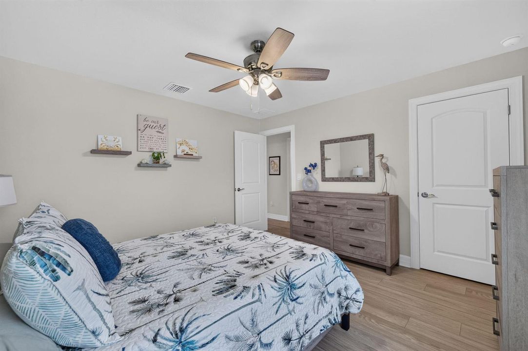 Bedroom 4 is Ready with Walk in Closet