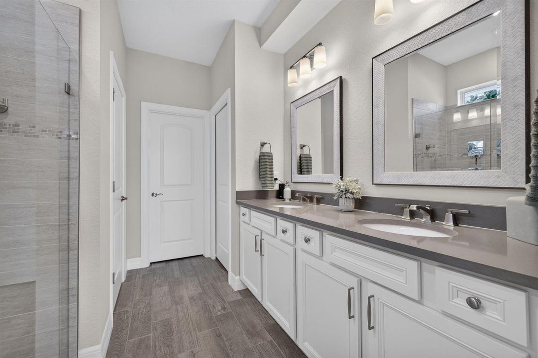 Primary Suite dual sinks Walk Ins
