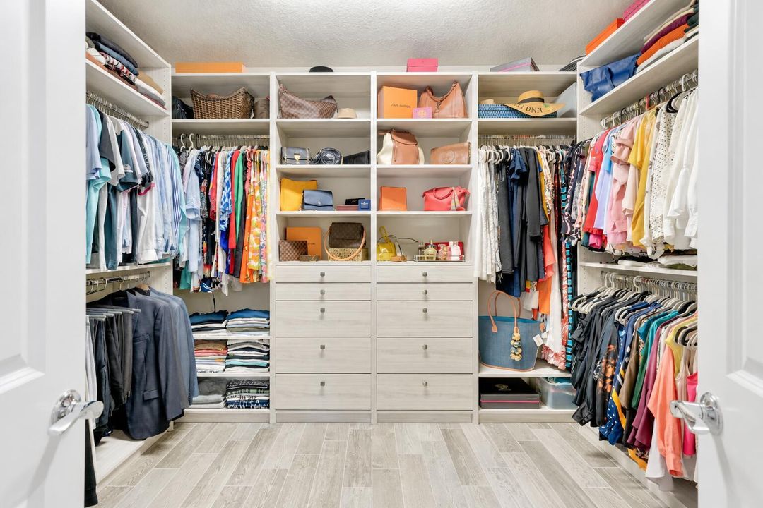 Custom-designed closet