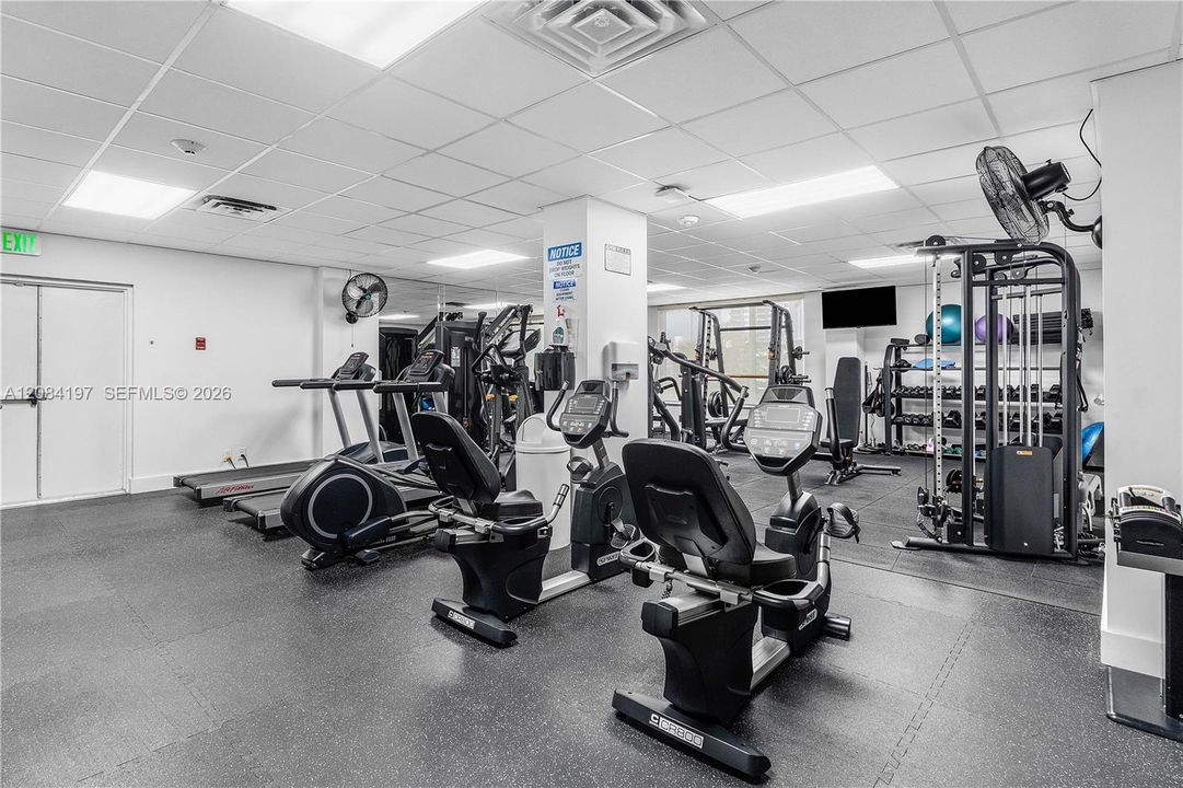 One of 2 Gyms