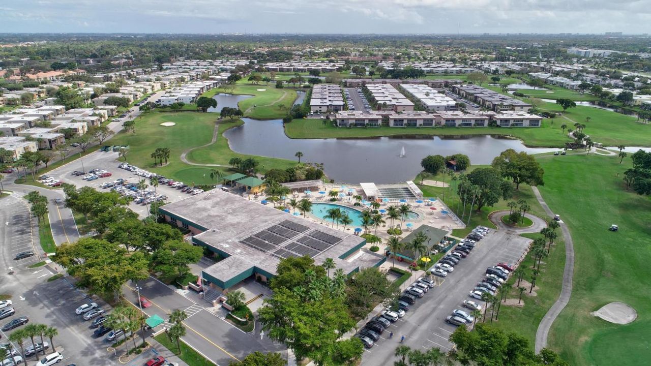 aerial club pool