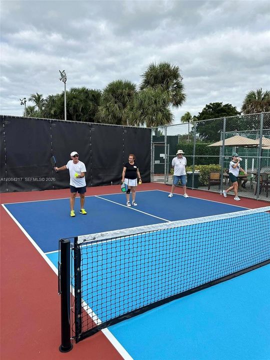 Pickle Ball Tennis area