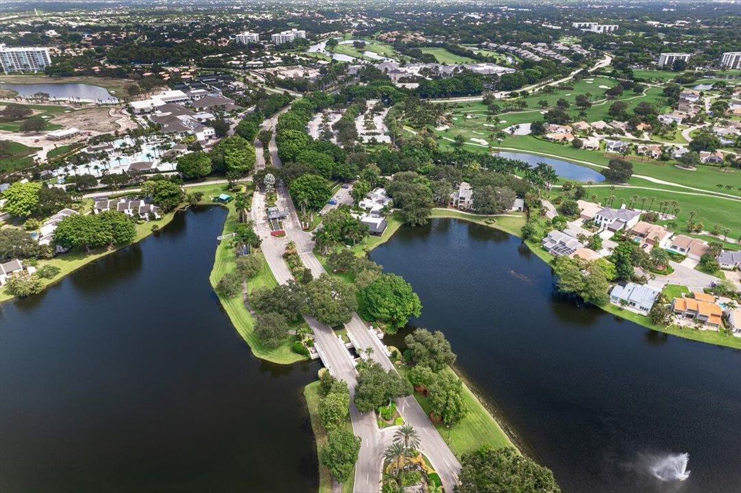 11-Aerial-Community Entrance