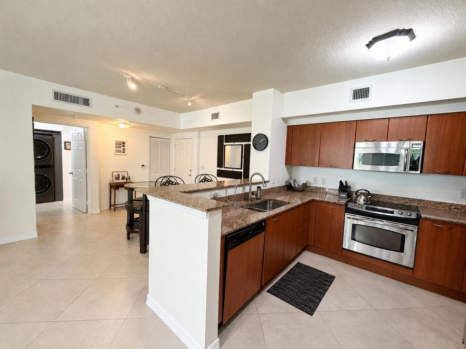 Kitchen and dining area photo