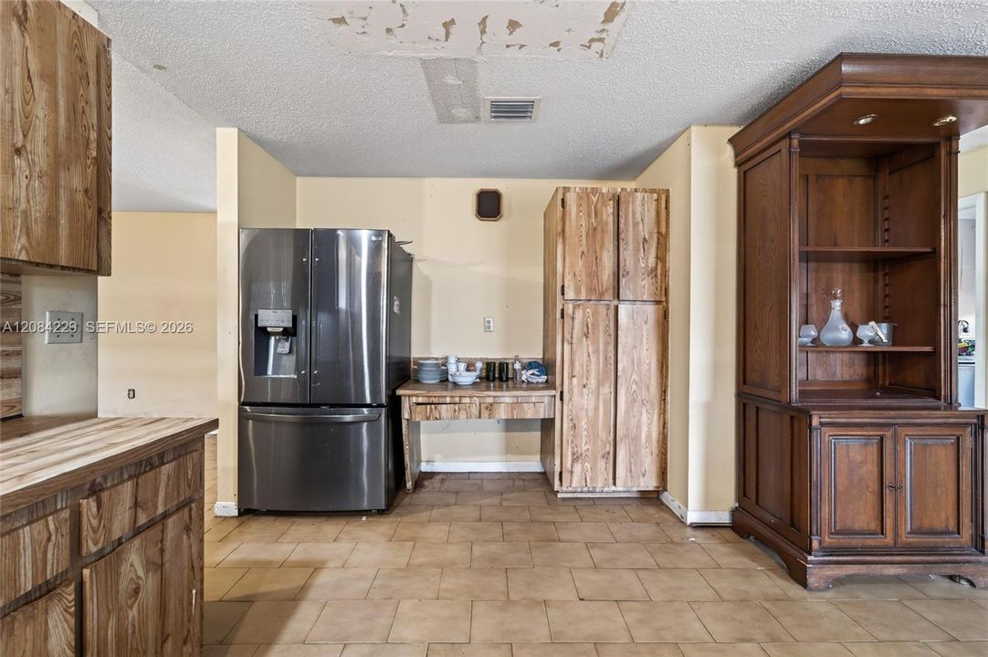Portion of kitchen