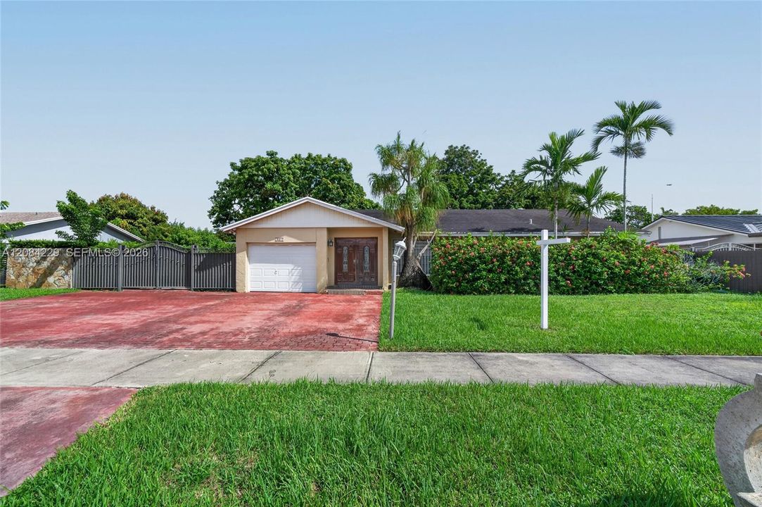 Property faces south