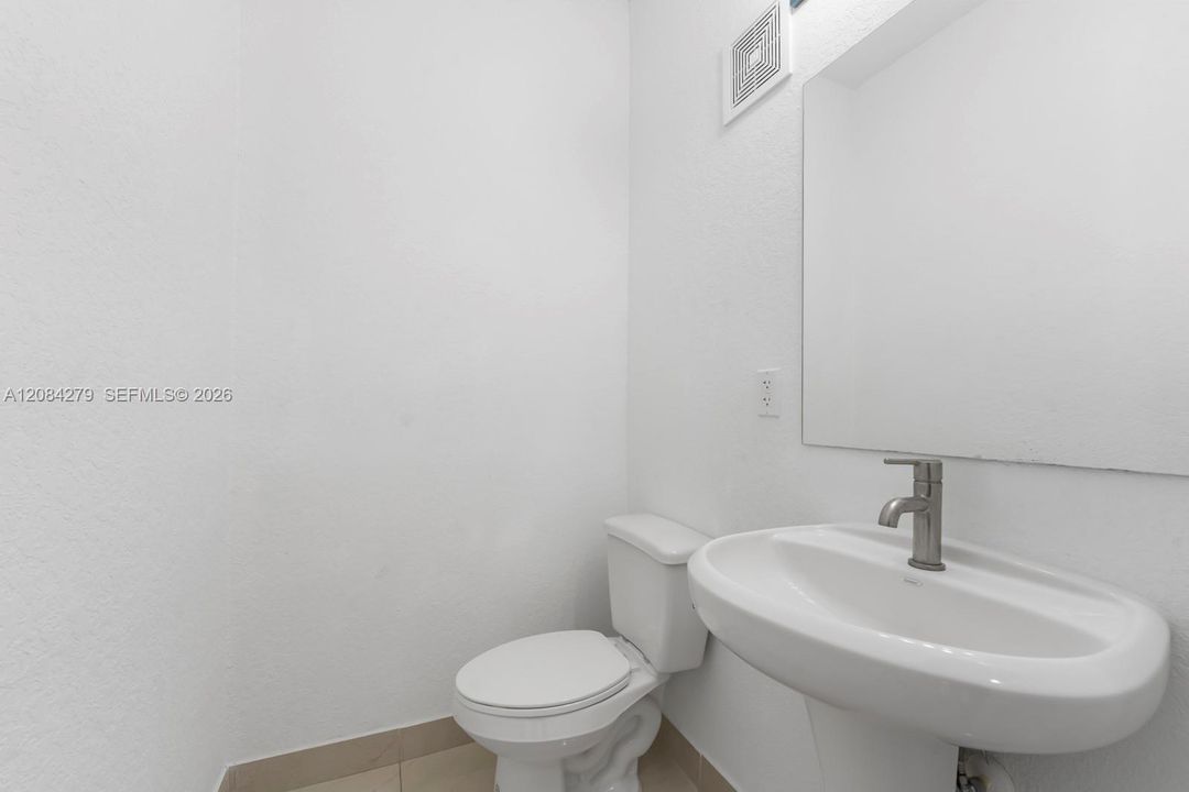downstairs half bath
