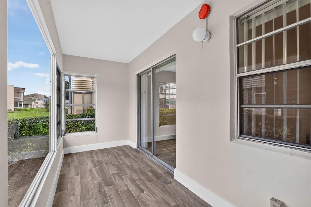 ENCLOSED PATIO
