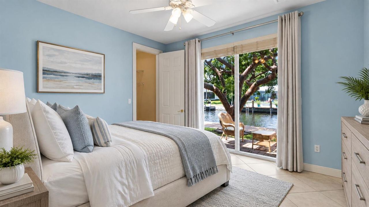 Guest Bed Staged