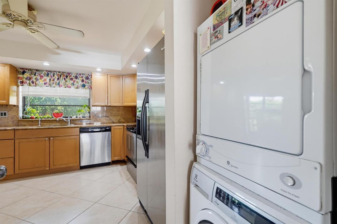 Laundry area