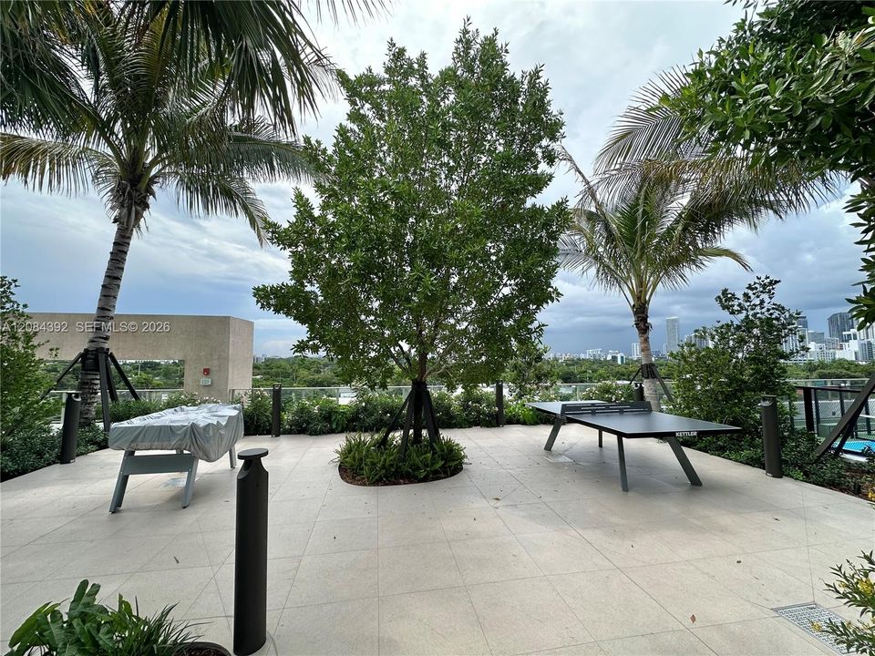 Outdoor Game Lounge & Recreation Terrace