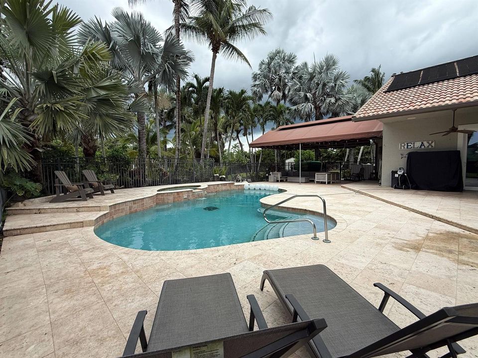 Pool area